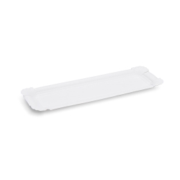 Paper coaster white 8 x 23 cm [250 pcs]