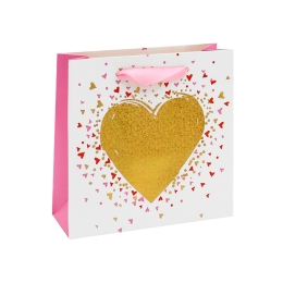 Heart Gift Bag, 14.5 x 6 x 15 cm (5)