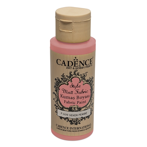 Textile paint Cadence, Matt, pink, 59 ml