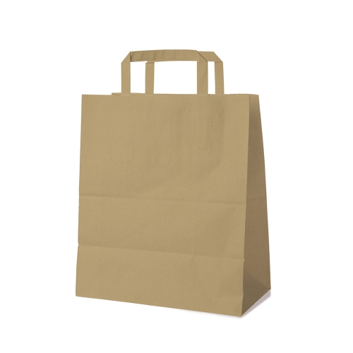 Paper bags 26x14x32 cm brown /50 pcs/