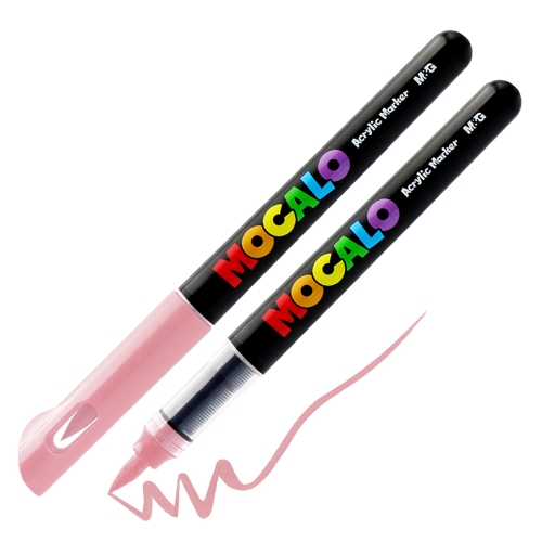 M&G MOCALO Acrylic Marker, brush tip - Light Purple 306