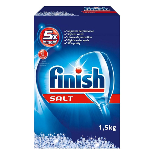 Soľ do umývačky Calgonit Finish Special Salt 1,5 kg