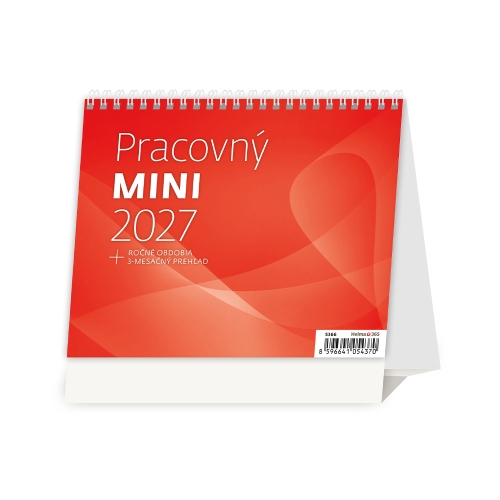 2027 MINI Desk Calendar (Work)
