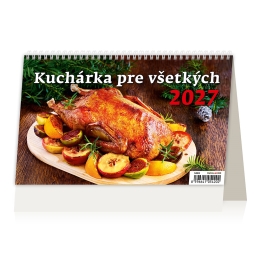 2027 Desk Calendar: A Cookbook for Everyone