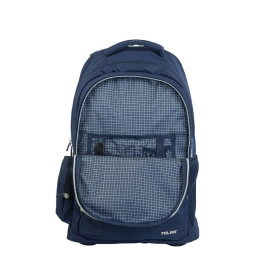 6-zip wheeled backpack (25 l) 1918 series, navy blue (3)