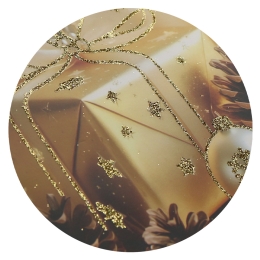 Gift Bag for a Bottle - Christmas 12x36x10 cm (assorted / price per piece) (5)