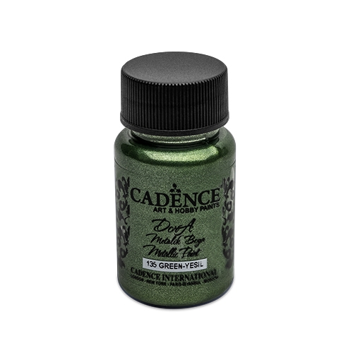 Farba akrylová Cadence D.Metalic, zelená 50ml