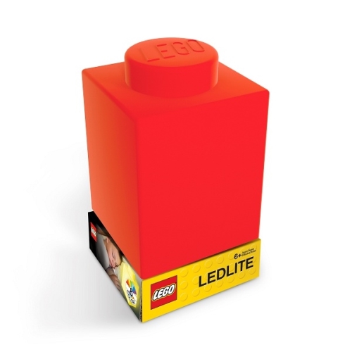 LEGO nočné LED svetlo - červené