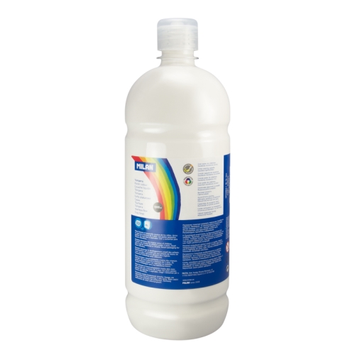 Farba temperová MILAN 1000ml, biela