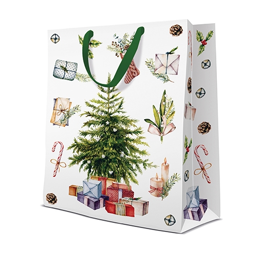 Darčeková taška vianočná 30x12x41 cm Gift Time