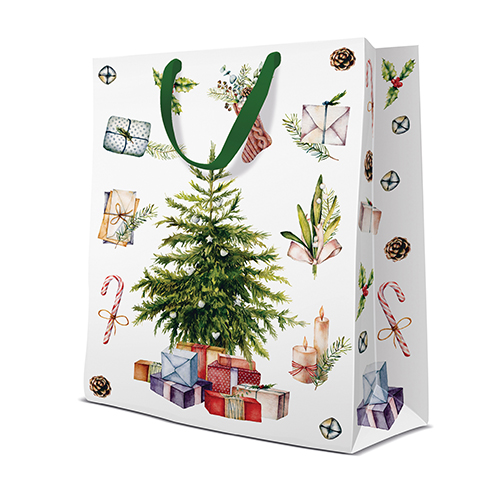 Darčeková taška vianočná 30x12x41 cm Gift Time