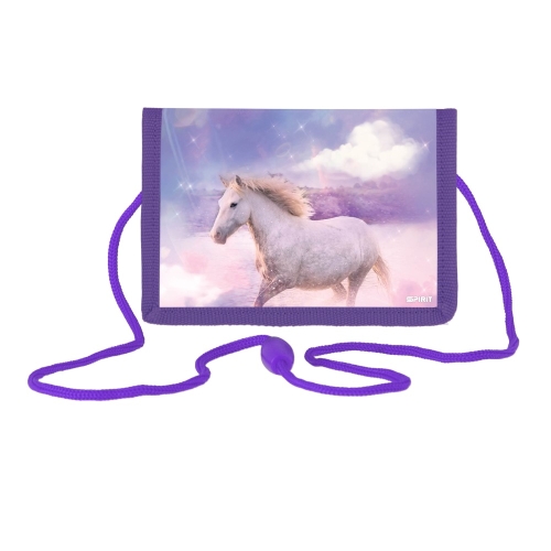 Detská peňaženka so šnúrkou - Kone