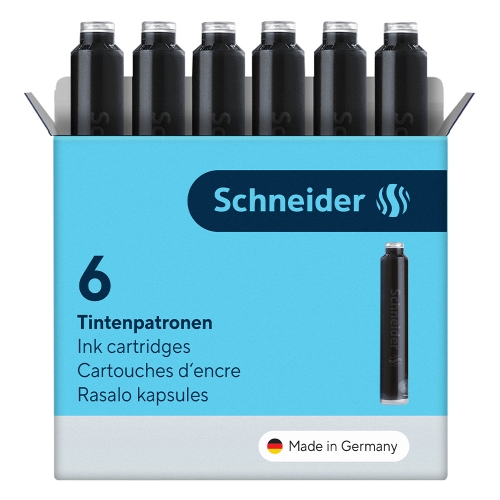 Bombičky Schneider 6 ks - čierna náplň (2)