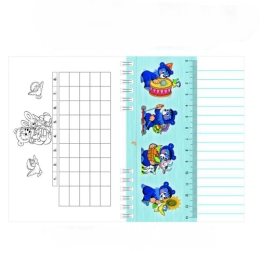 Notebook A6 Akim with spiral binding Medvedík Baribal (1)