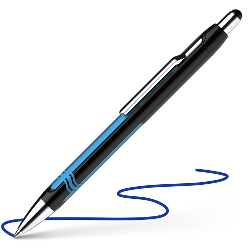Ballpoint pen SCHNEIDER Epsilon 0.7 mm, black-cyan (2)