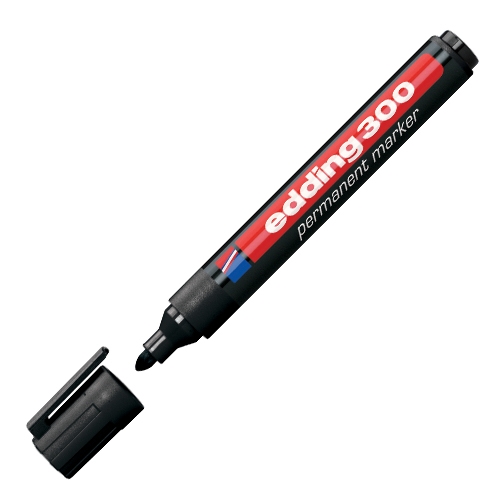 Permanent marker Edding 300 black