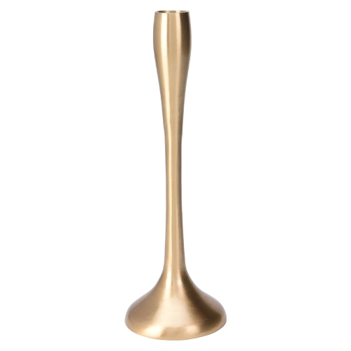 CANDLE HOLDER 8,5x25,5CM GOLD