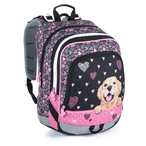 School backpack BagMaster Alfa 21 A - Dog