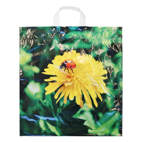 LDPE bag with ears 42x47 cm, Dandelion