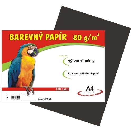 Kopírovací papier A4 80g/100 listov, čierny (20310)