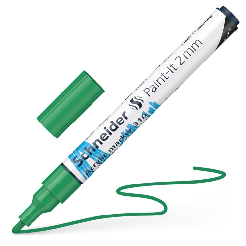 Schneider Paint-It 310 2mm akryl.m. green 120104