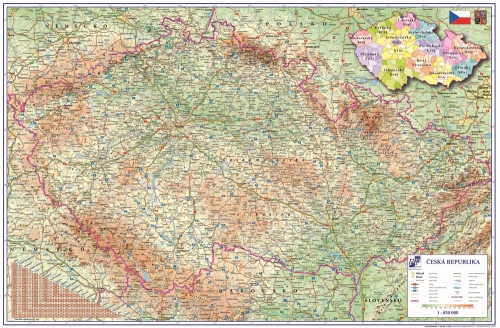 Table mat 60x40cm Czech Republic