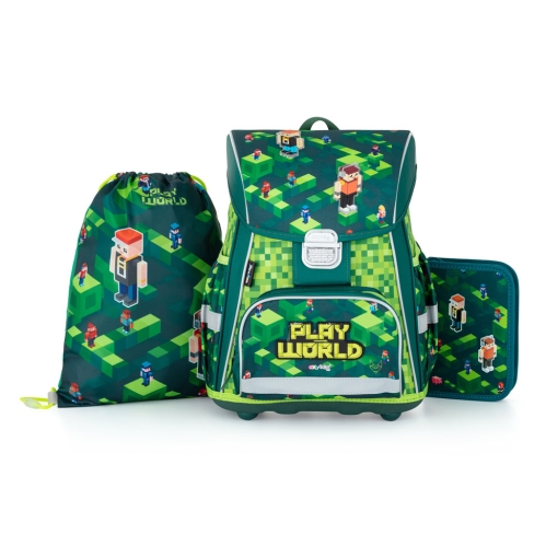School bag (3-piece set) PREMIUM LIGHT - Playworld