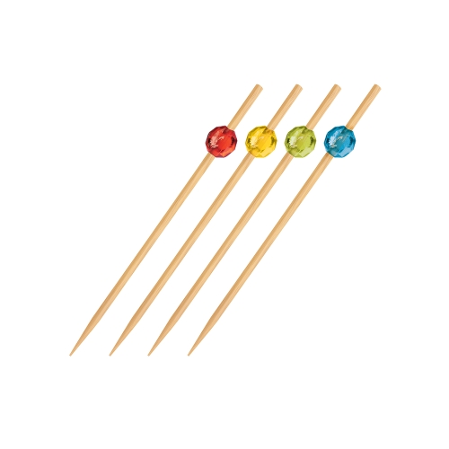 Bamboo skewers for canapés Perla 12cm (100 pcs in a pack.)