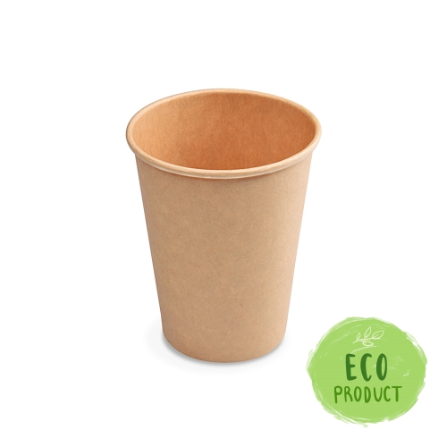Kraft paper cup O90mm 420ml `L: 0.3L/12oz` [50 pcs]
