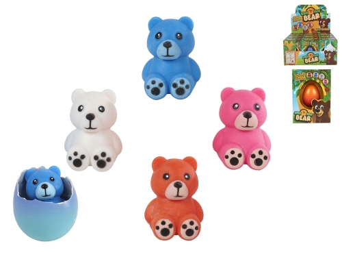 Toys&Trends 4asstd color egg w/growing teddy bear in WBX 12pcs in DBX
