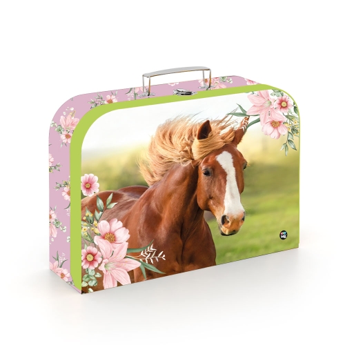 Children's laminate suitcase 34 cm Horse