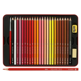 MARCO Square C810 watercolor crayons - set of 48 pcs in a tin. boxing (1)