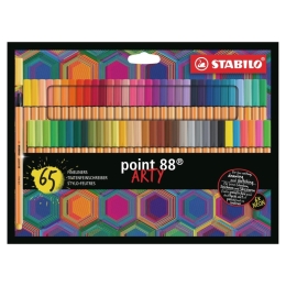 Jemný liner STABILO point 88 ARTY (sada 65 ks)