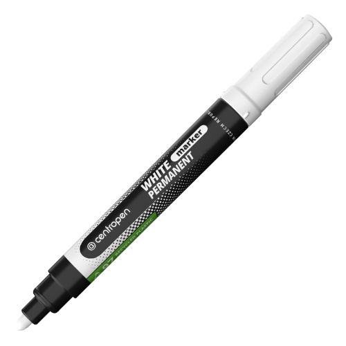 Popisovač CENTROPEN 8586 - 2mm biely