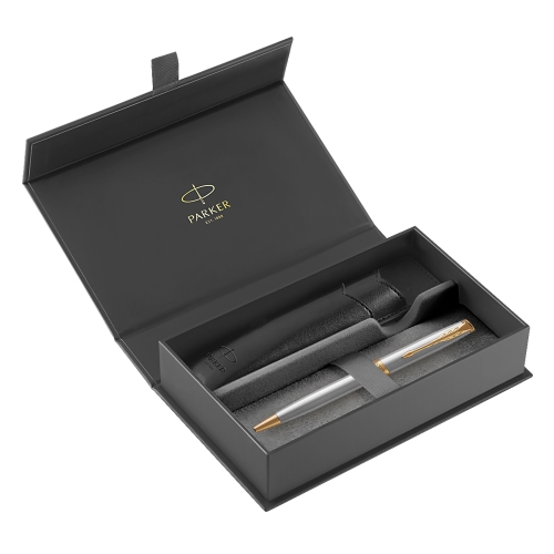 GP PARKER Sonnet Stainless Steel GT + PU case