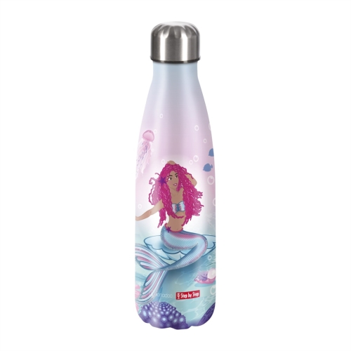 Insulated stainless steel drink bottle 0.5 l, Mermaid Lola