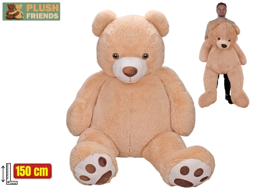 Plush Friends medveď plyšový 150cm béžový 0m+