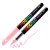 Popisovač M&G MOCALO Acrylic Marker, štetcový hrot - Light Pink 219