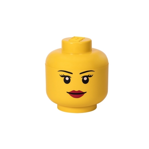LEGO úložná hlava (veľkost L) - dievča