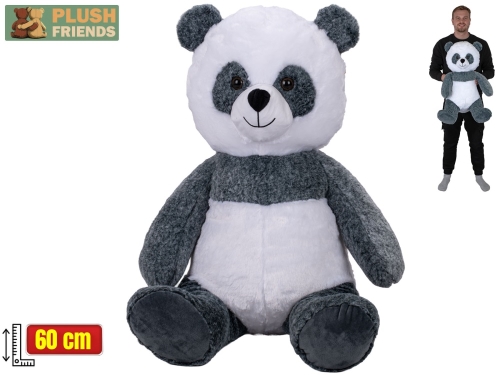 Plush Friends 60cm plush sitting panda 0m+