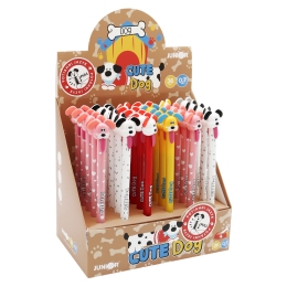 JUNIOR iErase Cute Dog 0,7 mm gel/rubber pen (mix /price 1pc) blue refill (1)