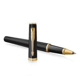 Roller PARKER Meridian Matte Black GT, hrot F - čierna náplň Roller PARKER Meridian Matte Black GT, hrot F - čierna náplň