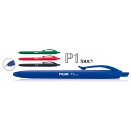 Pero guľôčkové MILAN P1 Touch 1,0 mm - čierna náplň (31497)