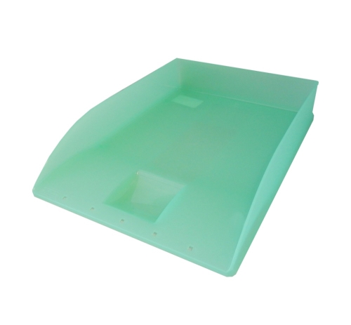 Storage drawer - transparent mint