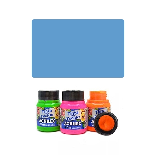 ACR Farba na textil 37ml, Caribbean Blue 560