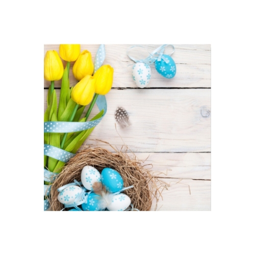 Napkin (PAP FSC Mix) 3-ply Easter 33 x 33 cm [20 pcs]