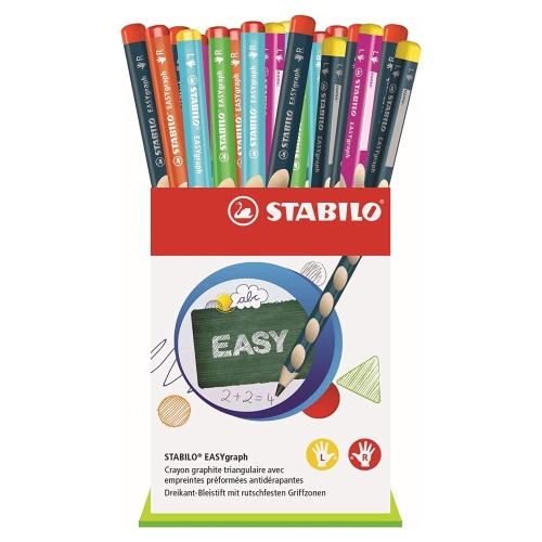 Ceruzka STABILO EASYgraph Ergo ľavák-pravák - 36 ks balenie