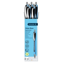 Ballpoint pen Schneider "Slider Rave", 0.7 mm, black (1)