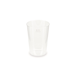 Returnable cup (PP) reusable O55mm 0.1L [40 pcs]