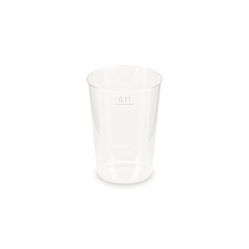 Returnable cup (PP) reusable O55mm 0.1L [40 pcs]